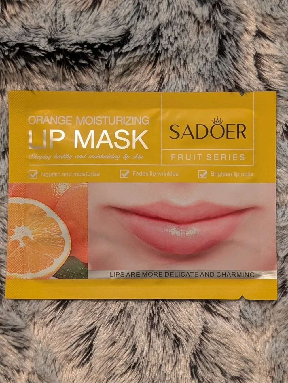 Sadoer Sweet Strawberry Lip Mask – Pink Hydrating Lip Treatment